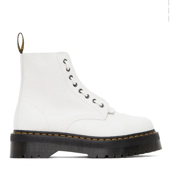 White zip sinclair boots - Picture 2 of 4